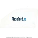 Geam usa fata stanga (3 Usi) Ford Fiesta 1989-1996 1.8 16V 105 cp