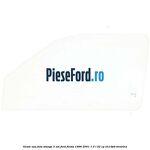 Geam usa fata stanga (3 Usi) Ford Fiesta 1996-2001 1.0 i 52 cp