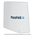 Geam usa spate dreapta, 4/5 Usi Ford Mondeo 1996-2000 2.5 24V 170 cp