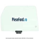 Geam usa spate dreapta, combi Ford Mondeo 1996-2000 1.6 i 90 cp