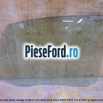 Geam usa spate stanga verde, 5 usi combi Ford Focus 2004-2007 2.5 ST 225 cp