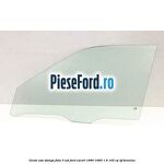 Geam usa stanga fata 3 usi Ford Escort 1990-1995 1.6 105 cp