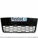 Grila bara fata centrala, design fagure fara senzor parcare Ford Focus 2011-2014 1.6 EcoBoost 182 cp