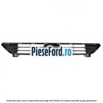 Grila bara fata centru carbon black Ford Edge 2019-2022 2.0 EcoBlue AWD 238 cp