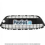 Grila bara fata, mijloc cu locas crom Ford Fiesta 2008-2012 1.4 TDCi 68 cp