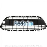 Grila bara fata, mijloc cu locas crom Ford Fiesta 2008-2012 1.6 TDCi 75 cp
