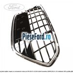 Grila bara fata mijloc negru cu ornament crom an 09/2010-12/2014 Ford Mondeo 2008-2014 1.6 EcoBoost 160 cp