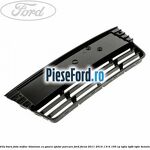 Grila bara fata mijloc Titanium cu gaura ajutor parcare Ford Focus 2011-2014 1.6 Ti 105 cp