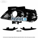 Grila proiector dreapta, design stilat Ford Mondeo 2014-2018 1.5 TDCi 120 cp