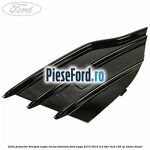Grila proiector dreapta negru lucios Titanium Ford Kuga 2013-2016 2.0 TDCi 4x4 136 cp