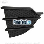 Grila proiector dreapta negru mat Ford Kuga 2013-2016 2.0 TDCi 136 cp