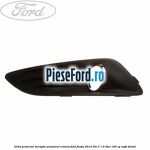 Grila proiector dreapta ornament cromat Ford Fiesta 2013-2017 1.5 TDCi 100 cp