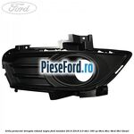 Grila proiector dreapta rotund negru Ford Mondeo 2014-2018 2.0 TDCi 180 cp