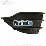 Grila proiector stanga negru mat Ford Kuga 2013-2016 2.0 TDCi 120 cp