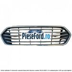 Grila radiator 5 elementi cromata base Ford Tourneo Custom 2019-2023 1.0 EcoBoost PHEV 125 cp
