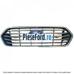 Grila radiator 5 elementi cromata base Ford Transit Custom 2019-2023 2.0 EcoBlue 150 cp
