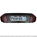 Grila radiator completa model mesh type insertii rosii Ford Ranger 2019-2022 2.0 EcoBlue 4x4 130 cp