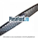 Grila radiator cu rama crom Ford Fusion 1.4 TDCi 68 cp