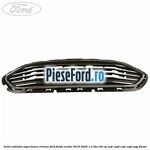 Grila radiator superioara chrome Ford Fiesta Active 2018-2023 1.5 TDCi 85 cp XUJC, XUJD, XUJE, XUJF, XUJG diesel