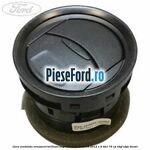 Gura ventilatie ornament brilliant negru Ford Fiesta 2008-2012 1.6 TDCi 75 cp