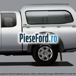 Hard top, cu geamuri laterale glisante pentru cabina extinsa Ford Ranger 2002-2006 2.5 D 4x4 78 cp