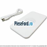 Incarcator wireless smartphone dedicat Ford culoare alb Ford Fiesta 2013-2017 1.0 EcoBoost 100 cp