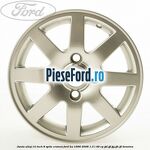 Janta aliaj 14 inch, 8 spite cromat Ford Ka 1996-2008 1.3 i 49 cp