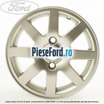 Janta aliaj 14 inch, 8 spite cromat Ford Ka 1996-2008 1.3 i 60 cp