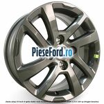 Janta aliaj 15 inch, 4 spite duble rock metallic Ford Ka plus 2019-2020 1.5 Ti 120 cp dragon benzina