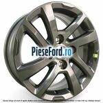 Janta aliaj 15 inch, 4 spite duble rock metallic Ford Ka plus Active 2019-2020 1.5 TDCI 95 cp