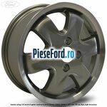 Janta aliaj 15 inch, 6 spite antracit Ford Fiesta 2005-2008 1.25 16V 75 cp