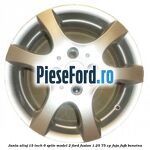 Janta aliaj 15 inch, 6 spite model 2 Ford Fusion 1.25 75 cp FUJA, FUJB benzina