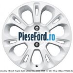 Janta aliaj 15 inch, 7 spite duble alb Ford Ka 2009-2016 1.3 TDCi 75 cp 169A1000, FD4 diesel
