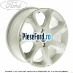 Janta aliaj 15 inch, 7 spite duble argintiu Ford Ka 2009-2016 1.3 TDCi 75 cp 169A1000, FD4 diesel
