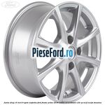 Janta aliaj 15 inch, 8 spite argintiu Ford Fiesta Active 2018-2023 1.0 EcoBoost 125 cp
