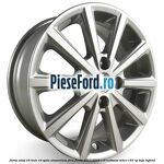 Janta aliaj 16 inch, 10 spite aluminium Ford Fiesta 2017-2023 1.0 EcoBoost mHEV 155 cp
