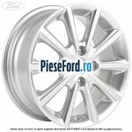 Janta aliaj 16 inch, 10 spite argintiu Ford Fiesta 2017-2023 1.5 EcoBoost ST 200 cp