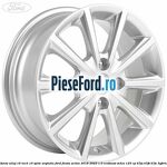 Janta aliaj 16 inch, 10 spite argintiu Ford Fiesta Active 2018-2023 1.0 EcoBoost mHEV 125 cp