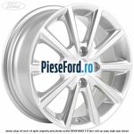 Janta aliaj 16 inch, 10 spite argintiu Ford Fiesta Active 2018-2023 1.5 TDCi 120 cp