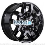 Janta aliaj 16 inch, 10 spite duble neagra Ford Transit 2019-2023 2.0 EcoBlue 4x4 170 cp