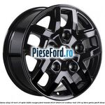 Janta aliaj 16 inch, 10 spite duble neagra Ford Transit 2019-2023 2.0 EcoBlue RWD 130 cp
