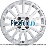 Janta aliaj 16 inch, 15 spite alb RS Ford Fiesta 2008-2012 1.6 TDCi 75 cp HHJF, UBJA diesel