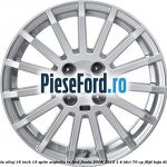 Janta aliaj 16 inch, 15 spite argintiu RS Ford Fiesta 2008-2012 1.4 TDCi 70 cp