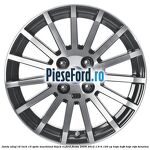 Janta aliaj 16 inch, 15 spite machined black RS Ford Fiesta 2008-2012 1.6 Ti 120 cp