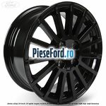 Janta aliaj 16 inch, 15 spite negru RS Ford Fiesta 2008-2012 1.25 82 cp