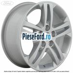 Janta aliaj 16 inch, 5 spite duble argintiu perlat Ford Galaxy 2007-2014 2.0 TDCi 130 cp AZWA diesel