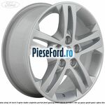 Janta aliaj 16 inch, 5 spite duble argintiu perlat Ford Galaxy 2007-2014 2.0 TDCi 140 cp QXWA, QXWB, QXWC, UFWA diesel