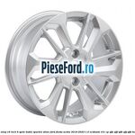 Janta aliaj 16 inch, 6 spite duble sparkle silver Ford Fiesta Active 2018-2023 1.0 EcoBoost 101 cp