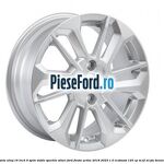Janta aliaj 16 inch, 6 spite duble sparkle silver Ford Fiesta Active 2018-2023 1.0 EcoBoost 125 cp