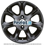 Janta aliaj 16 inch, 7 spite negru Ford Fiesta 2008-2012 1.25 82 cp